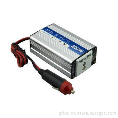Modified Sine Wave Car Battery Power Inverter 200W With Tem